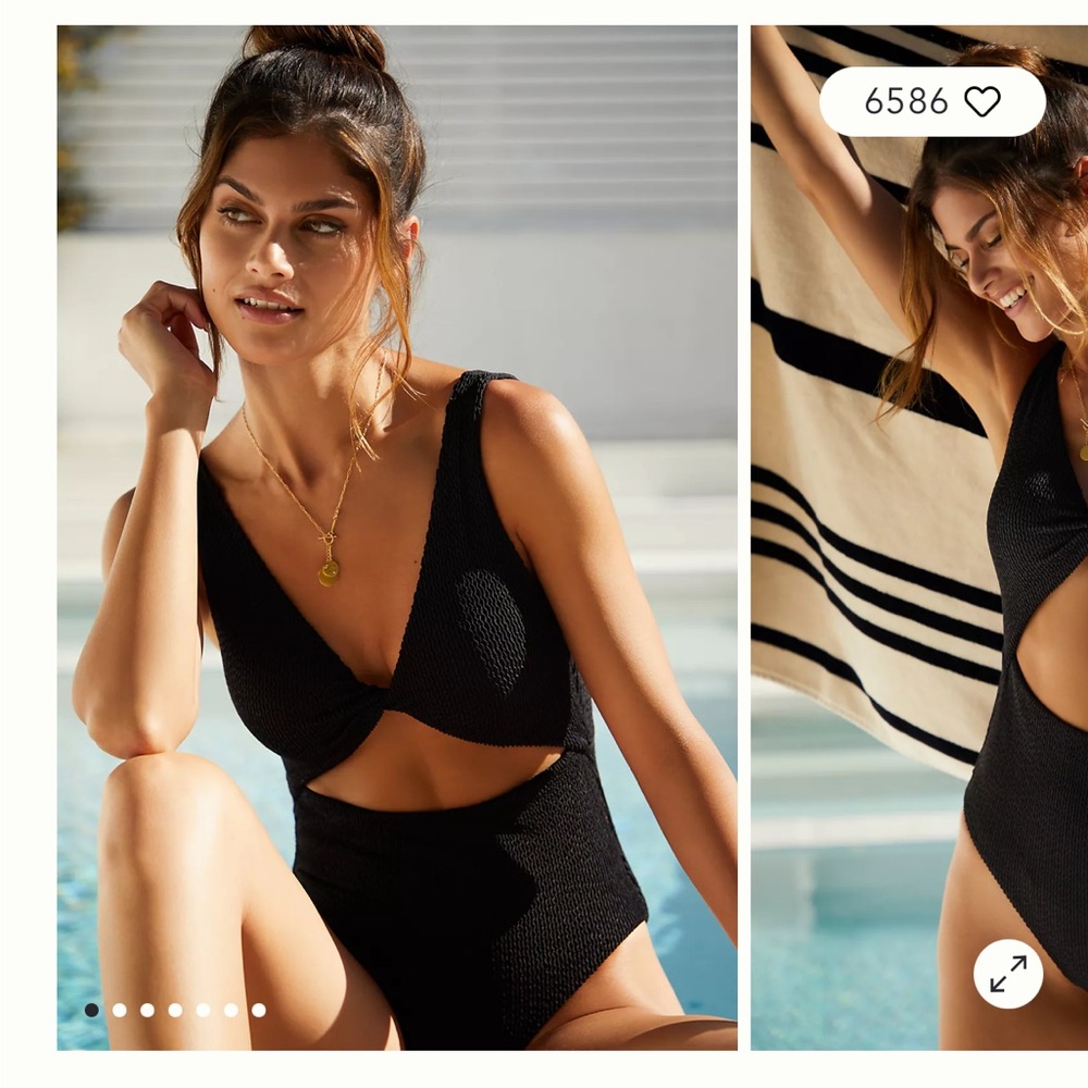 NWOT Anthropologie Malai Twix One Piece Swimsuit